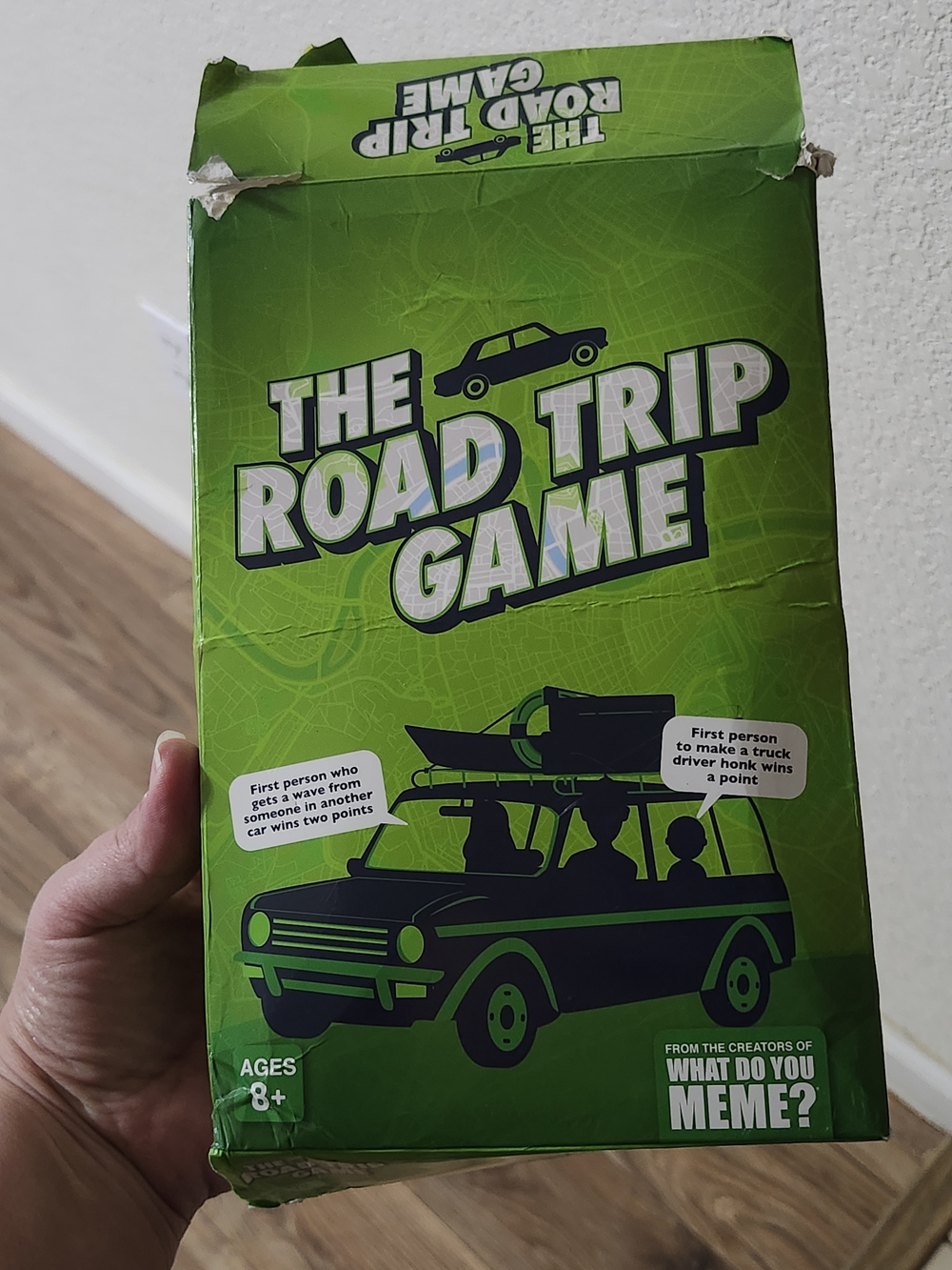 The Road Trip Game - Green Travel Party Game